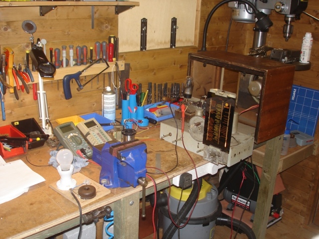 Pye 18a on the bench